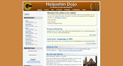 Desktop Screenshot of goju-andy.be